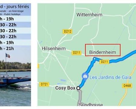 Bienvenue Dans La Cosy Box, Micro Maison Agreable Wittisheim Luaran gambar